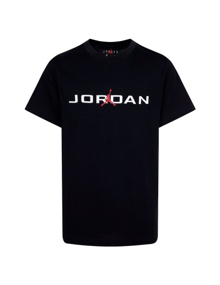 Acquistare la t-shirt junior Jordan Air Stretch Crew Black | 24Segons