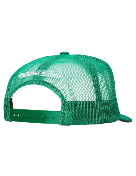 Acheter Boston Celtics Gridlock Trucker Hat Blanc Vert | 24Segons