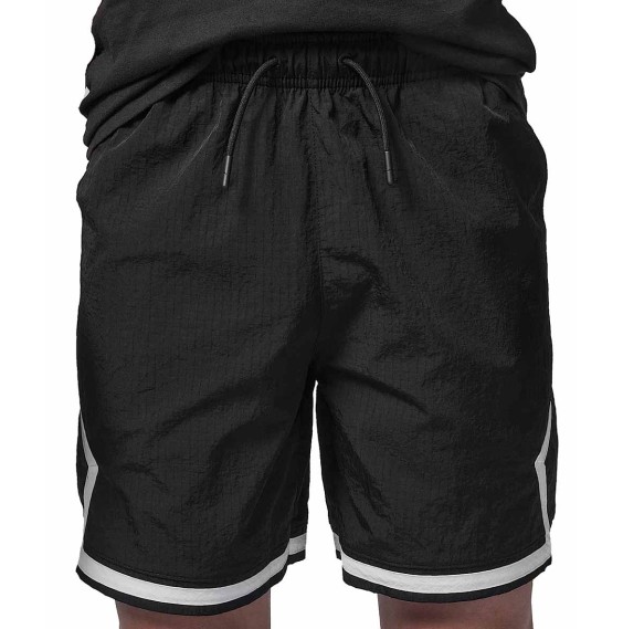 Buy Junior Jordan Woven Diamond Black Shorts | 24Segons