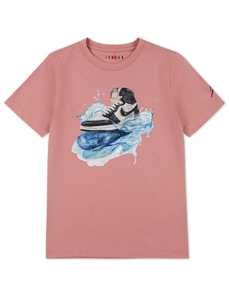 Buy Junior T-shirt Jordan Flight Essentials AJ1 Rust Pink | 24Segons