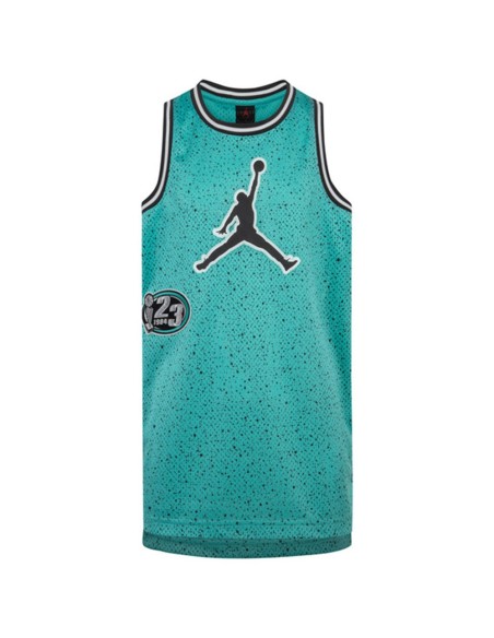 Acheter Junior T-Shirt Jordan Play Off Speckle Washed Teal | 24Segons