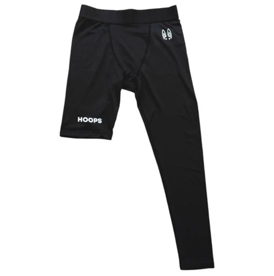 Comprar Mallas Hoops One Leg Sleeve Black | 24Segons