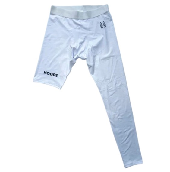 Comprare Hoops Collant bianco con manica a una gamba 24Segons