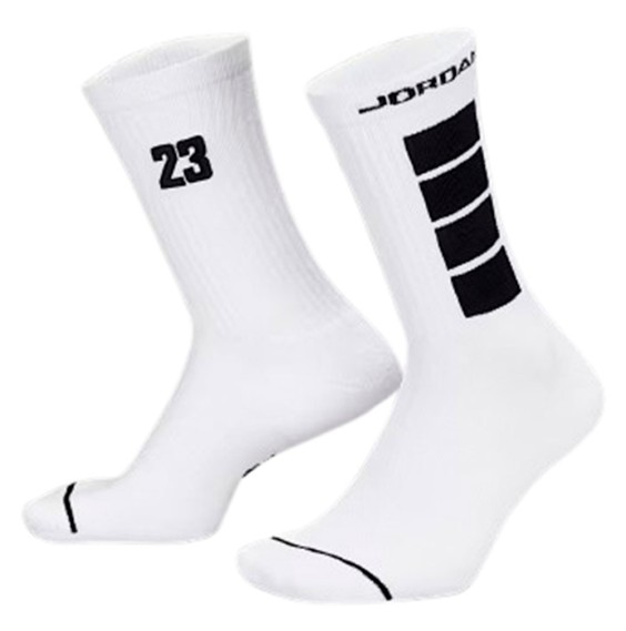 Buy Socks Jordan 23 Everyday Crew White Black | 24Segons