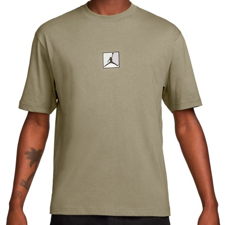 Acquista la T-shirt Jordan Brooklyn Jumpman Medium Khaki | 24Segons