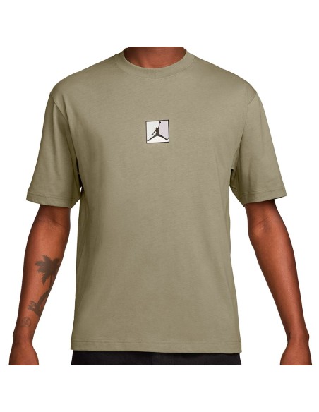Buy T-shirt Jordan Brooklyn Jumpman Medium Khaki | 24Segons