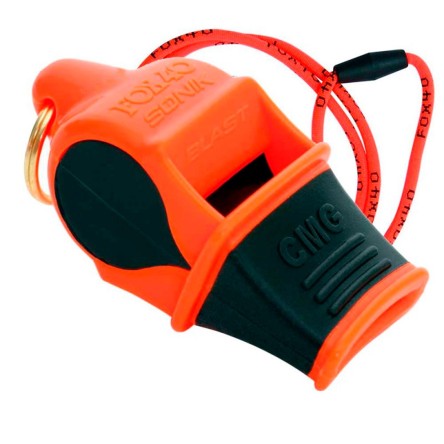 Buy Whistle Fox 40 Sonik Blast CMG Orange Black :: Sonik Blast CMG Orange Black | 24Segons