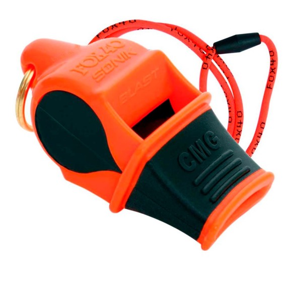 Acheter le sifflet Fox 40 Sonik Blast CMG Orange Black : : Sonik Blast CMG Orange Black | 24Segons