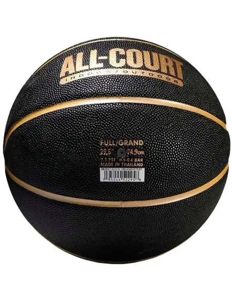 Comprar Balón Nike Everyday All Court 8P Black Gold Sz7 | 24Segons
