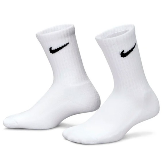 Buy Junior Socks Nike Basic Crew White 3Pk | 24Segons