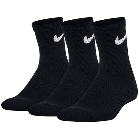 Comprar Mitjons Junior Nike Basic Crew Black 3Pk | 24Segons