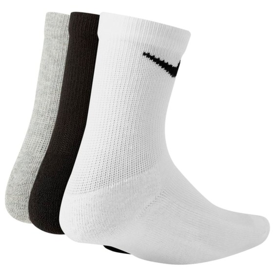 Acheter des chaussettes Junior Nike Basic White Black Grey 3Pk | 24Segons