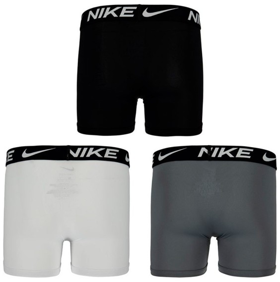 Acquista Boxer Junior Nike Essential Micro Boxer Nero Grigio Bianco 3Pk|24Segons
