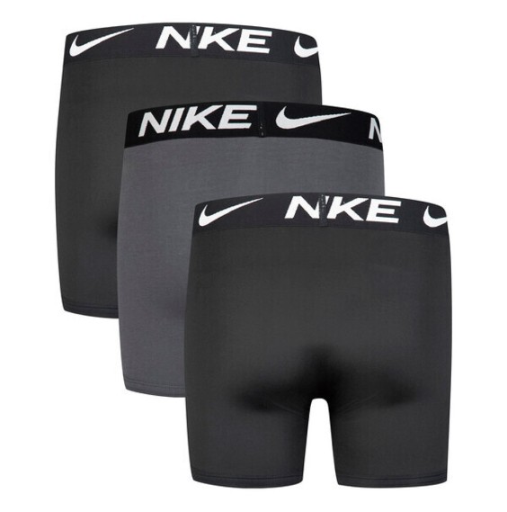 Buy Junior Boxer Briefs Nike Essential Micro Black Grey 3Pk|24Segons