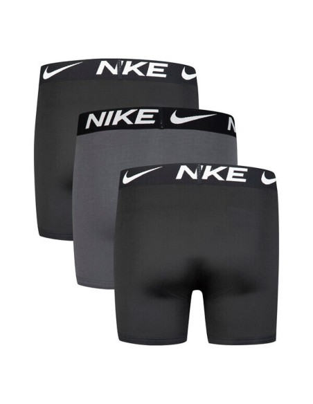 Comprar Calzoncillo Boxer Junior Nike Essential Micro Black Grey 3Pk|24Segons