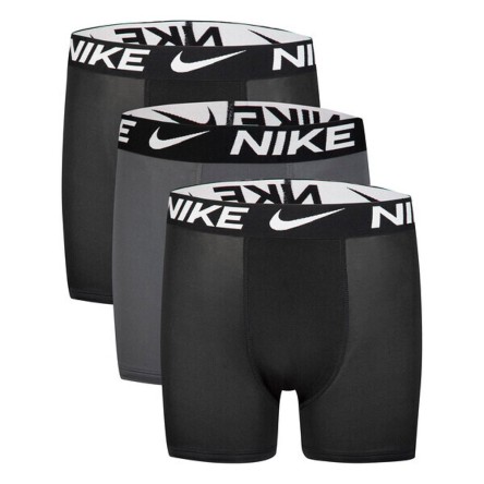 Buy Junior Boxer Briefs Nike Essential Micro Black Grey 3Pk|24Segons