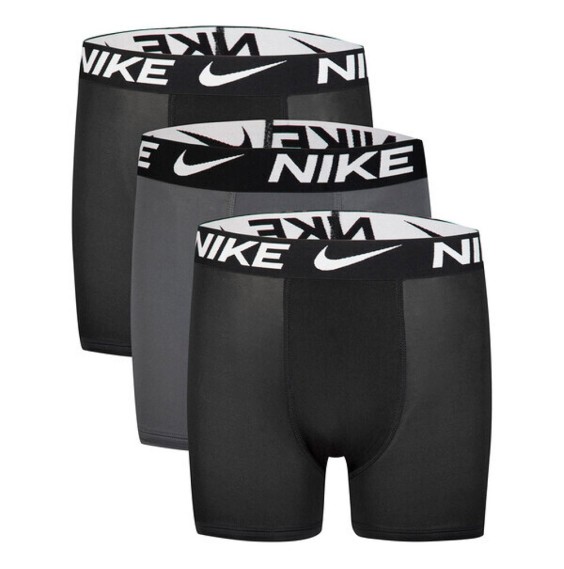 Acquistare Boxer Junior Nike Essential Micro Nero Grigio 3Pk|24Segons
