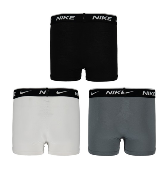 Acheter Boxer Junior Nike Essential Cotton Black Grey White 3Pk|24Segons