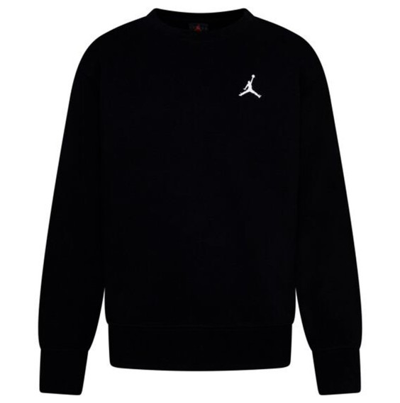 Acquista la Felpa Junior Brooklyn Fleece Ess Crew Black | 24Segons