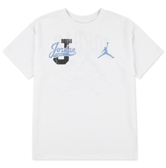 Acquistare la T-Shirt Junior Jordan Distressed Colligiate White | 24Segons