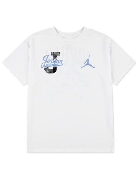 Comprar Samarreta Junior Jordan Distressed Colligiate White | 24Segons