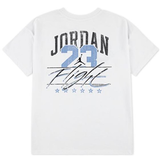 Comprar Samarreta Junior Jordan Distressed Colligiate White | 24Segons