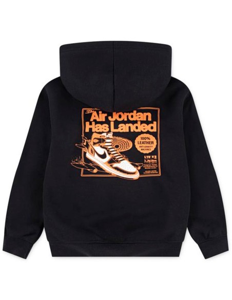 Comprar Dessuadora Junior Jordan Air Landed Black | 24Segons