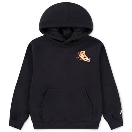 Buy Sweatshirt Junior Jordan Air Landed Black | 24Segons