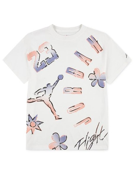 Acquista la T-shirt Junior Jordan 23 Throwback Sail :: 24Segons