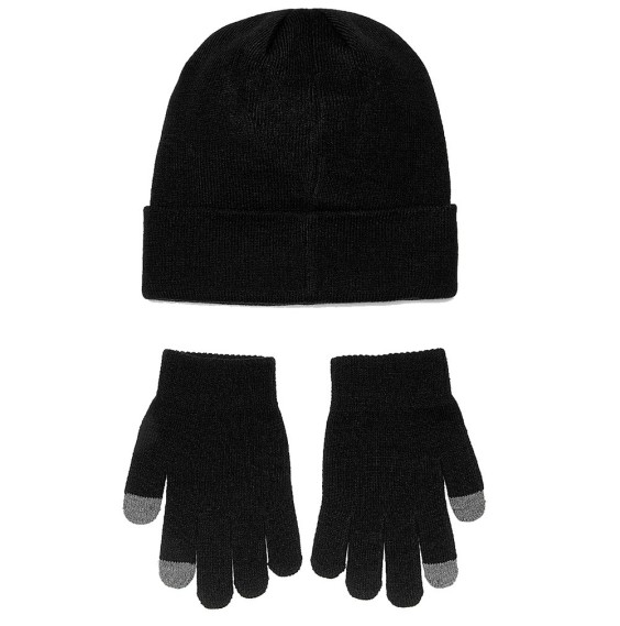 Comprar Set Gorro Guantes Jordan Kids Essential Black |24Segons
