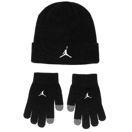 Acheter Set Chapeau Set Gants Jordan Kids Essential Black |24Segons