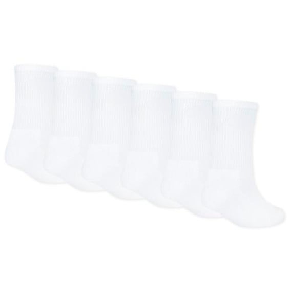 Comprar Calcetines Junior Jordan Essentials Crew Whites 6.Pk |24Segons