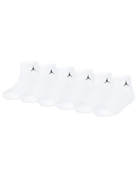 Comprar Calcetines Junior Jordan Everyday Essentials Ankle Whites 6.Pk |24Segons