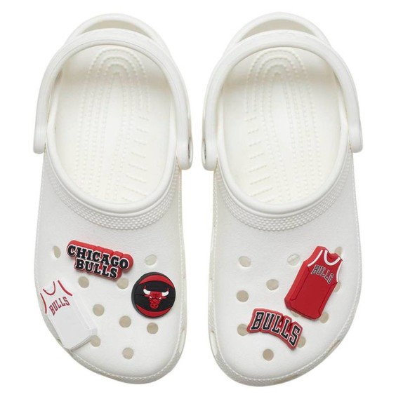 Acquista Jibbitz Chicago Bulls Clip Crocs Pk.5 | 24Segons