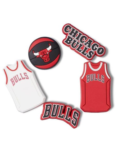 Acquista Jibbitz Chicago Bulls Clip Crocs Pk.5 | 24Segons