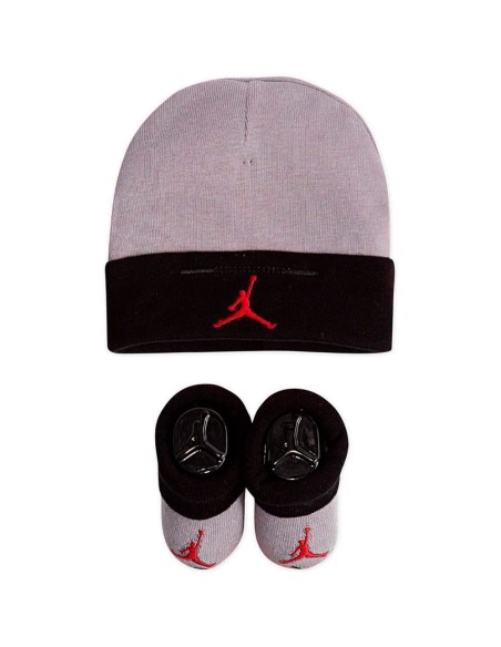 Comprare Set per bebè Jordan Cappello base e Bottie Grey|24Segons