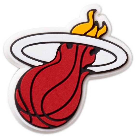 Acquista Jibbitz Miami Heat Logo Clip Crocs | 24Segons
