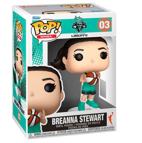 Acquista Figura Funko Breanna Stewart New York Liberty 9 cm | 24Segons