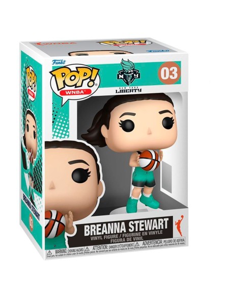Comprar Ninot Funko Breanna Stewart New York Liberty 9 cm | 24Segons