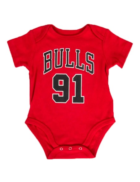 Comprare Corpo del bambino Dennis Rodman Chicago Bulls Red Bulls Red | 24Segons