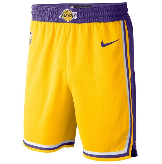 Acquista i pantaloncini Los Angeles Lakers Icon Edition Junior 24Segons