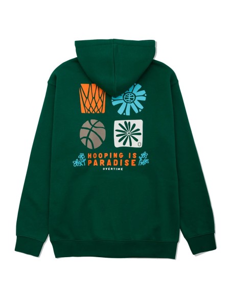 Acheter Sweatshirt Overtime Hip Pollen Green | 24Segons