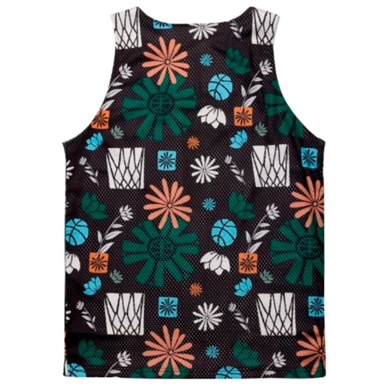 Comprar Camiseta Overtime Hip Reversible Mesh Floral | 24Segons