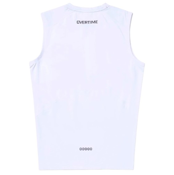 Comprar Samarreta Overtime Compression Valid Sleeveless White | 24Segons