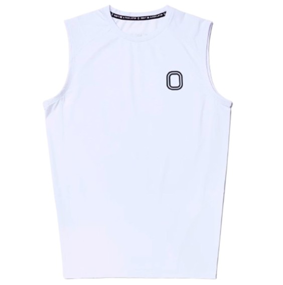 Comprar Samarreta Overtime Compression Valid Sleeveless White | 24Segons