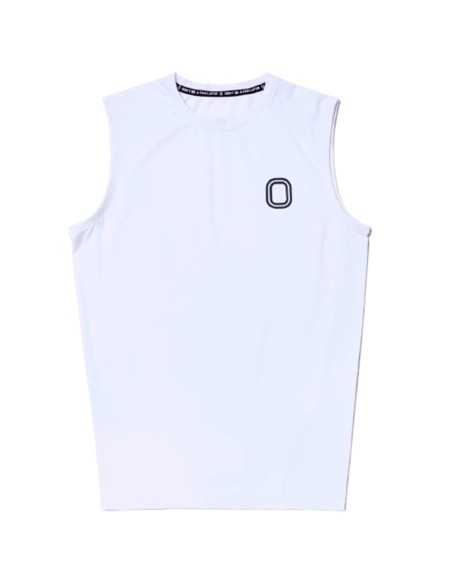 Comprar Samarreta Overtime Compression Valid Sleeveless White | 24Segons