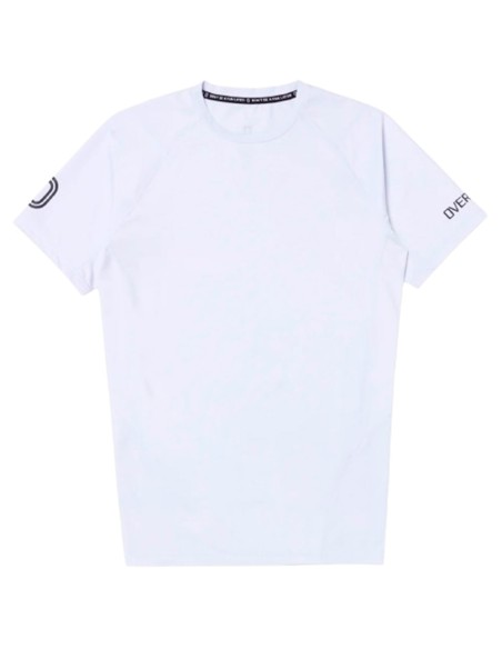 Acheter T-shirt Overtime Valid Compression Blanc 24Segons