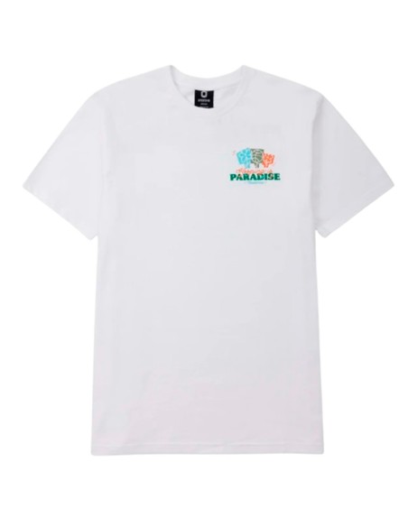 Acheter Overtime Flower Basket White T-Shirt 24Segons