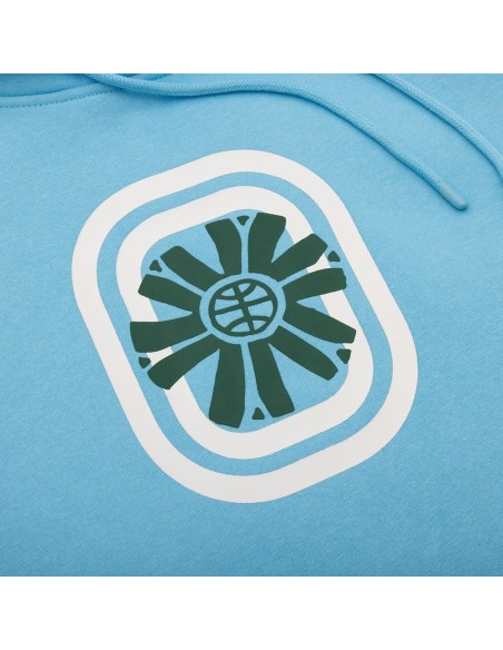 Acquista la Felpa Overtime Hip Bloom Sky Blue | 24Segons