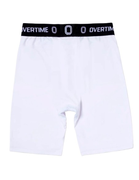 Acheter Collants Overtime Valable 1/2 Compression Blanc 24Segons